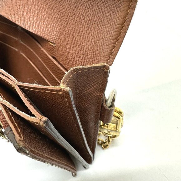 LOUIS VUITTON Portefeuille-Accordeon With Chain Long Wallet - Picture 14 of 14